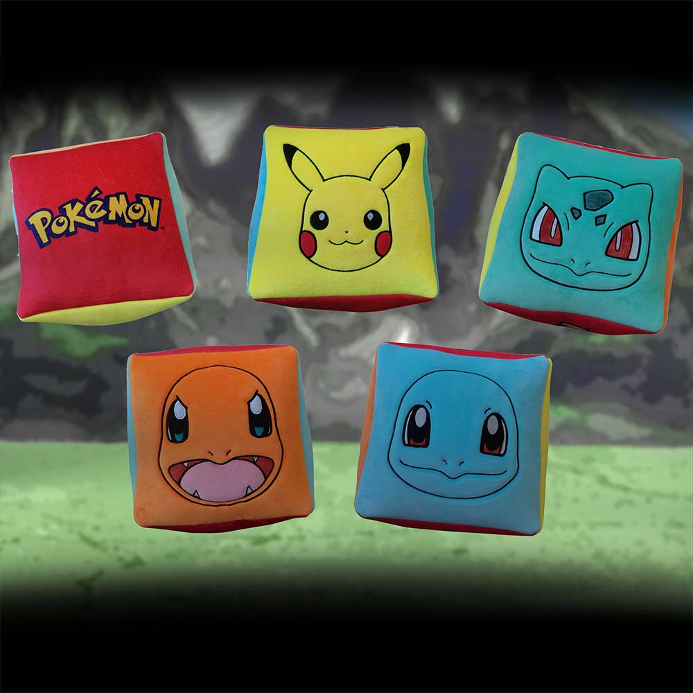 Pokémon Starter Cube Cushion