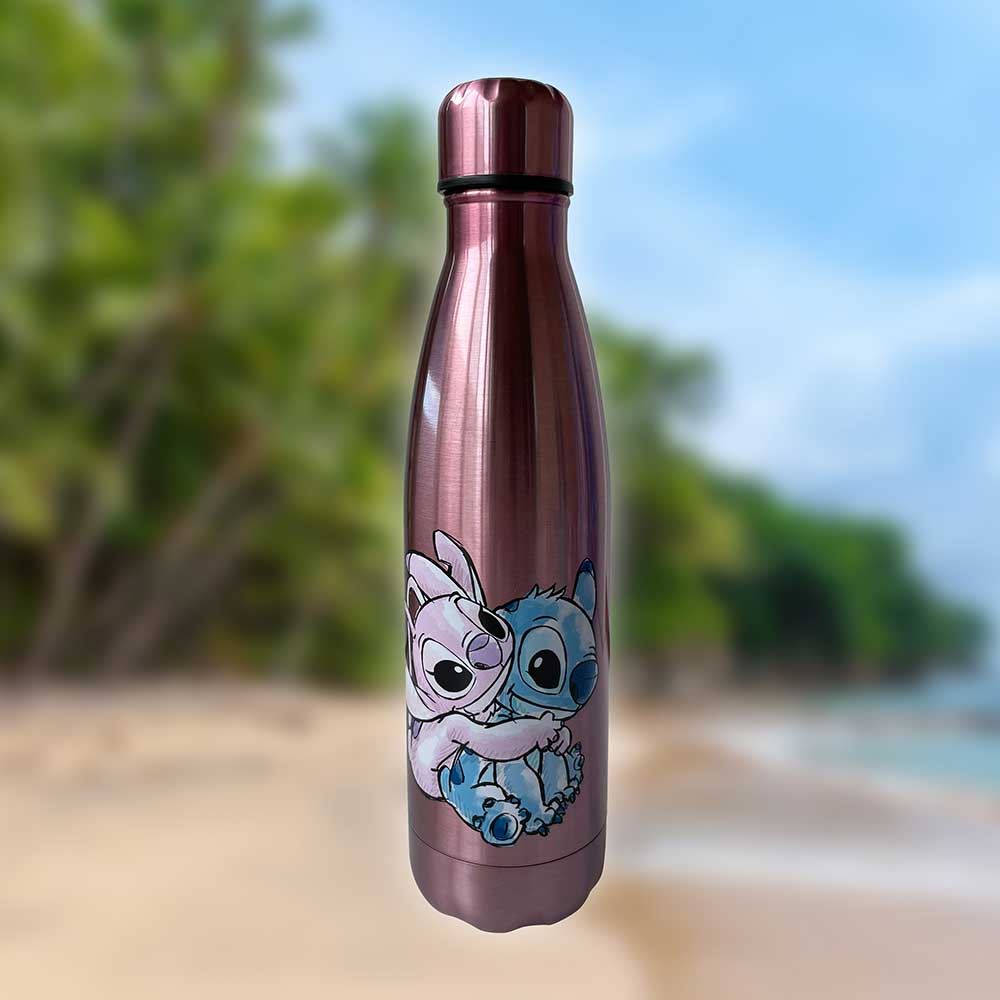 Disney Stitch and Angel Water Bottle