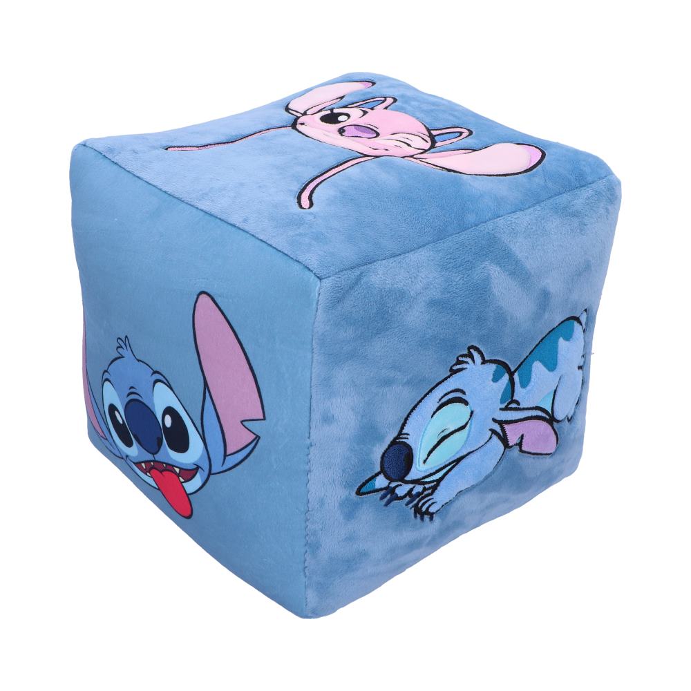 Disney Stitch and Angel Cube Cushion