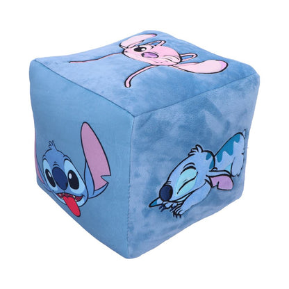 Disney Stitch and Angel Cube Cushion