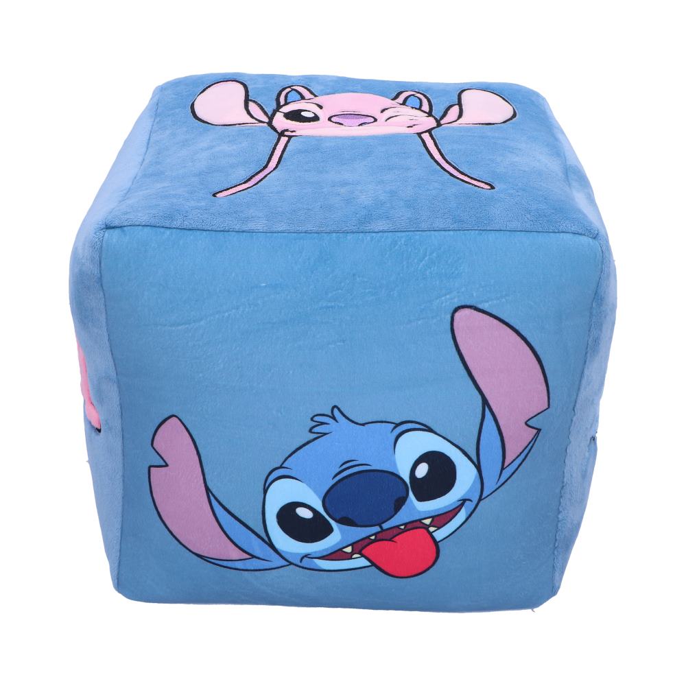 Disney Stitch and Angel Cube Cushion