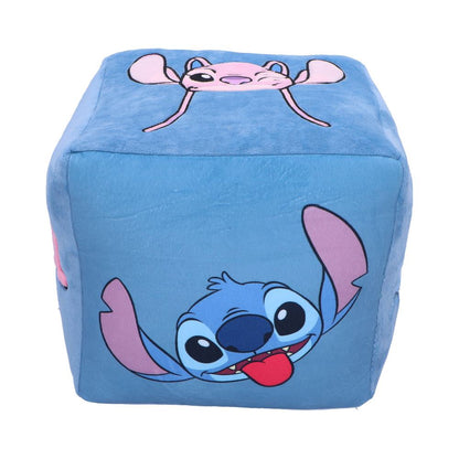 Disney Stitch and Angel Cube Cushion