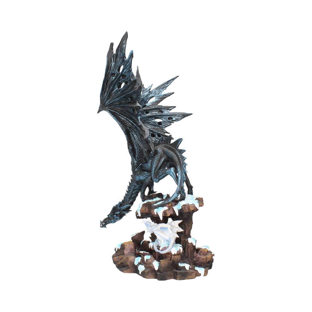 Dragons Wisdom Black Ice Dragon Figurine