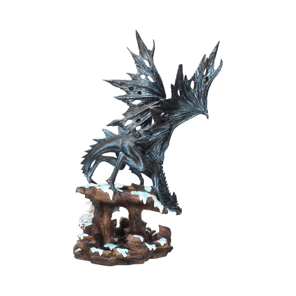 Dragons Wisdom Black Ice Dragon Figurine