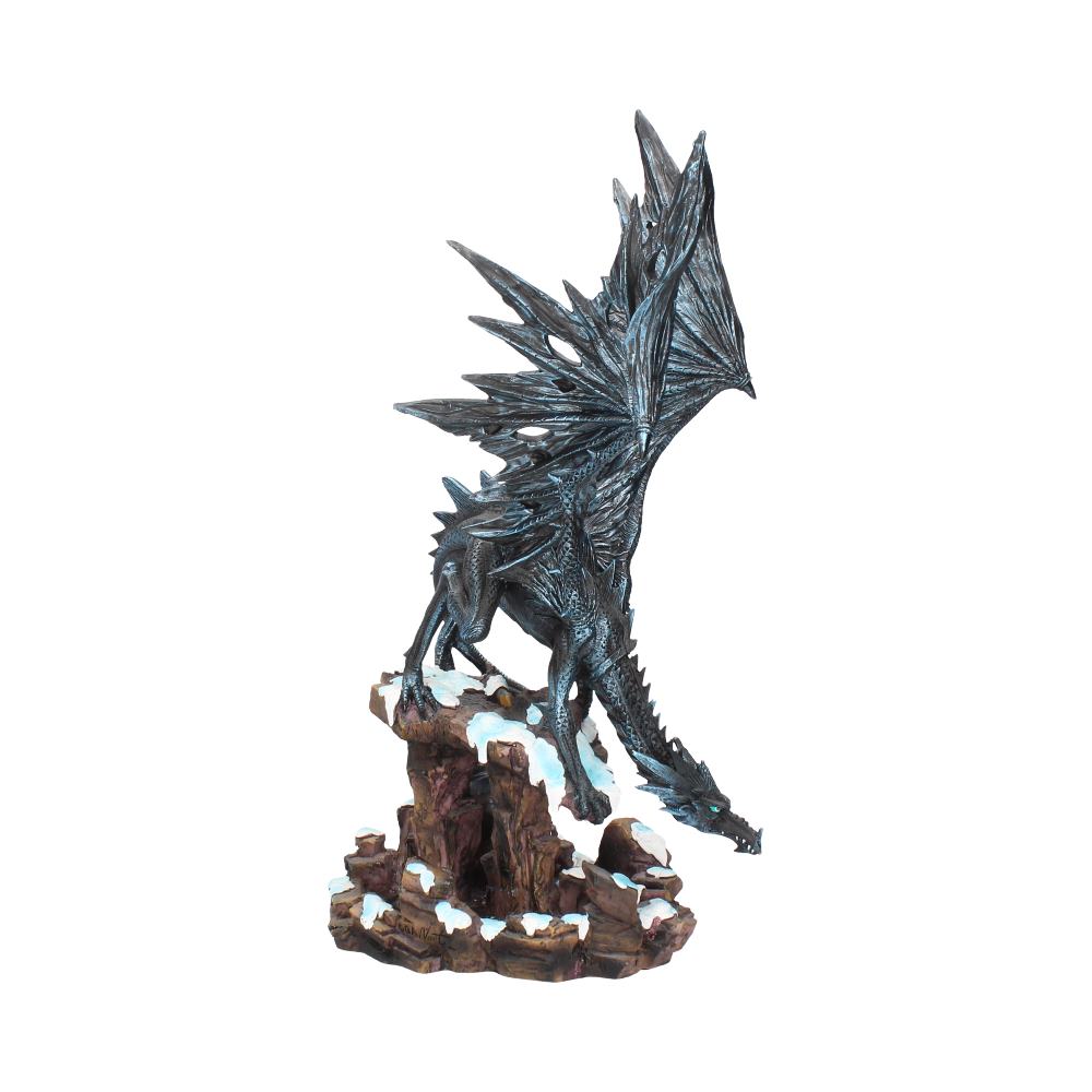 Dragons Wisdom Black Ice Dragon Figurine