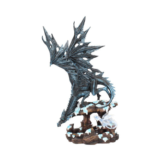 Dragons Wisdom Black Ice Dragon Figurine