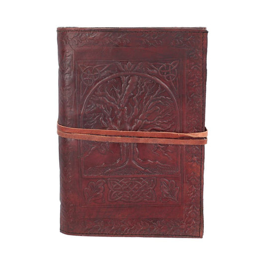 Tree Of Life Leather Embossed Journal