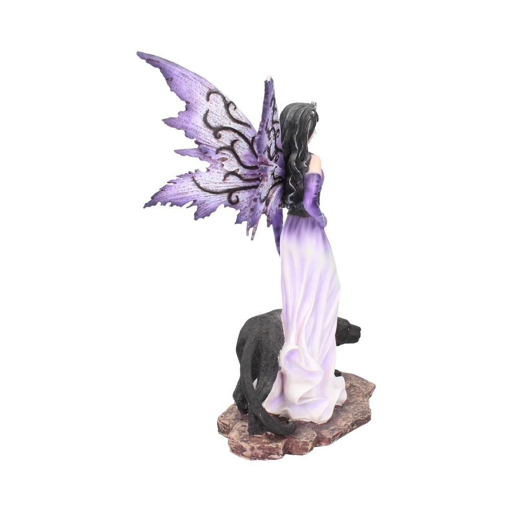 Panthea Purple Fairy and Panther Figurine