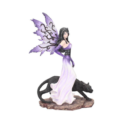 Panthea Purple Fairy and Panther Figurine