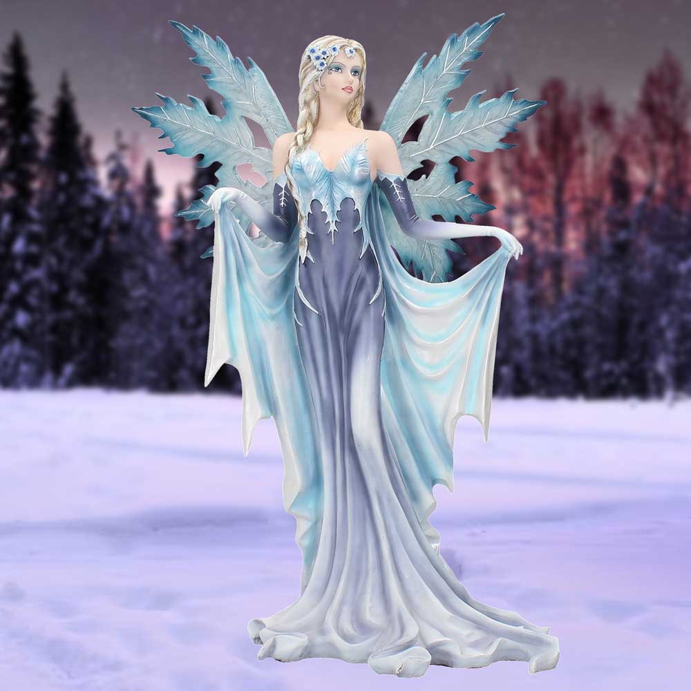 Aurora Winter Fairy Figurine