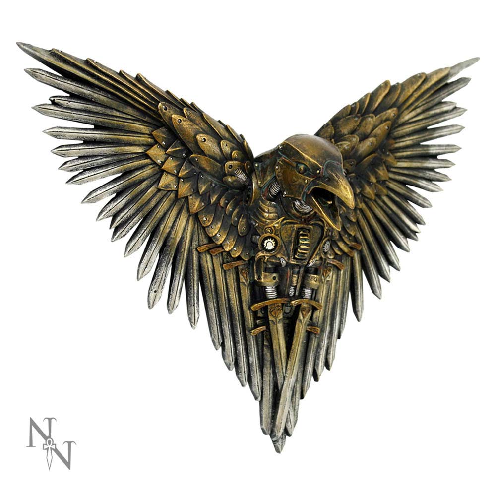 Blade Raven Wall Plaque