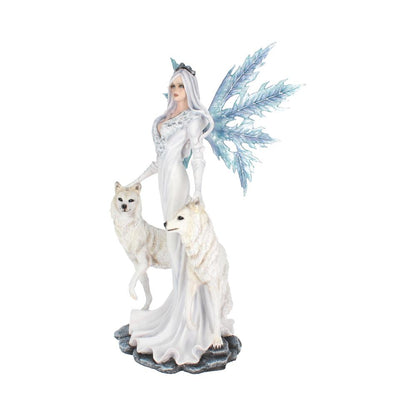 Aura Fairy & Wolves Figurine