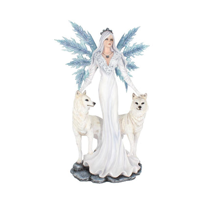 Aura Fairy & Wolves Figurine