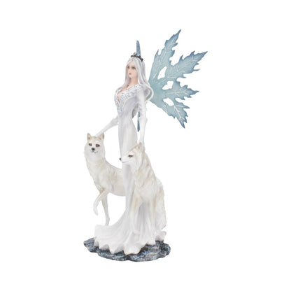 Aura Fairy & Wolves Figurine - Small