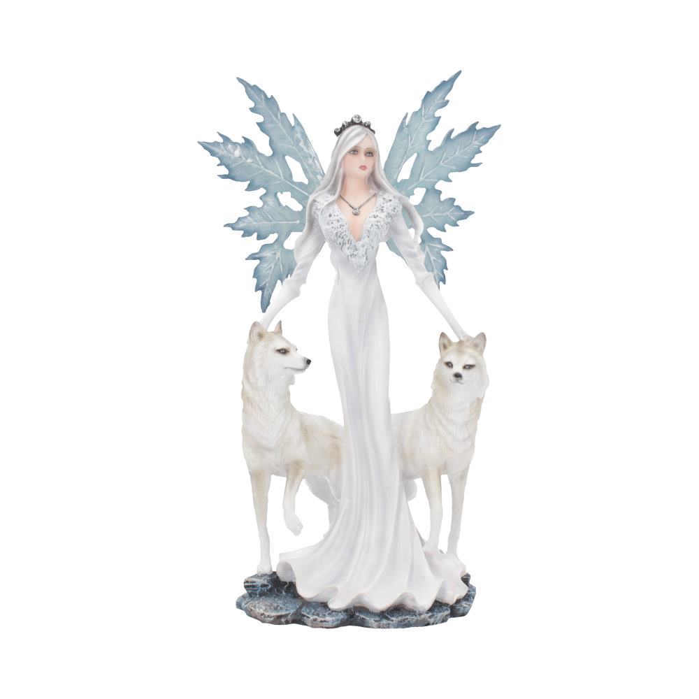 Aura Fairy & Wolves Figurine - Small