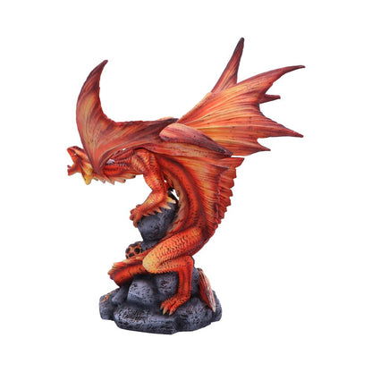 Adult Fire Dragon Figurine