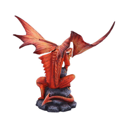 Adult Fire Dragon Figurine