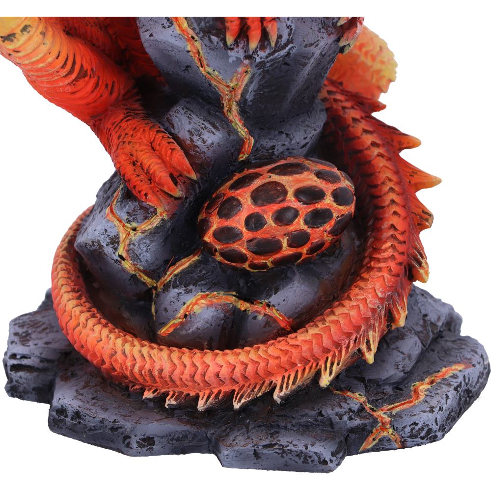 Adult Fire Dragon Figurine