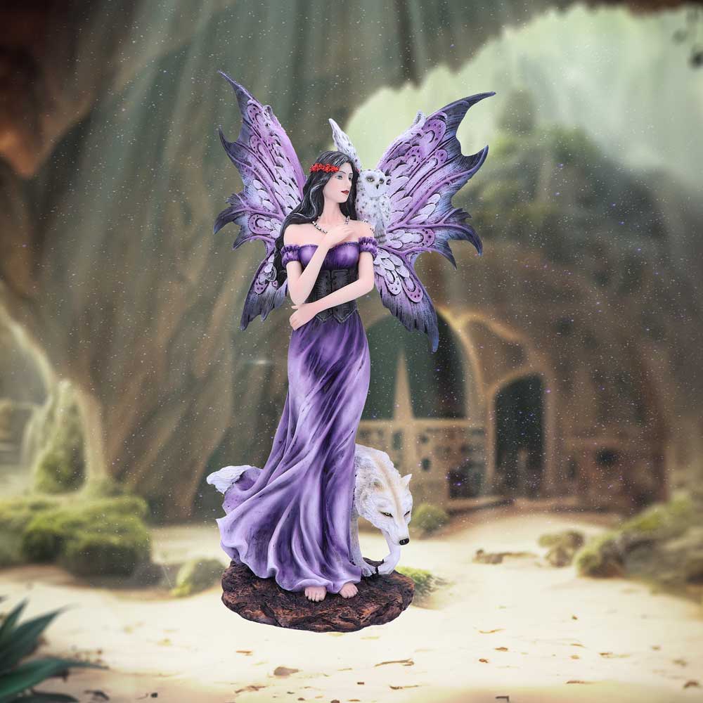 Amethyst Companions Fairy Figurine