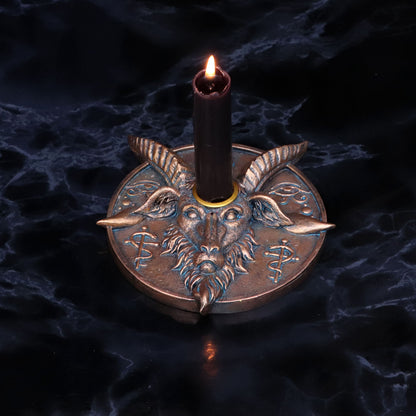 Baphomet's Prayer Incense and Candle Holder