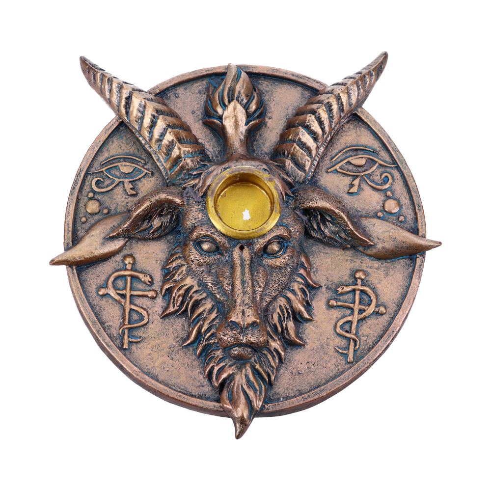 Baphomet's Prayer Incense and Candle Holder