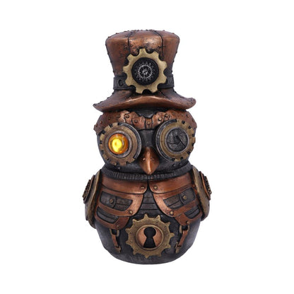 Hootle Steampunk Owl Figurine