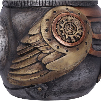 Hootle Steampunk Owl Figurine