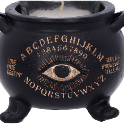 All Seeing Cauldron Candle Holder