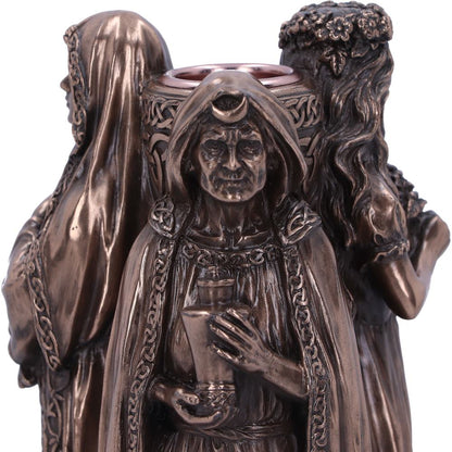 Maiden, Mother, Crone Candle Holder