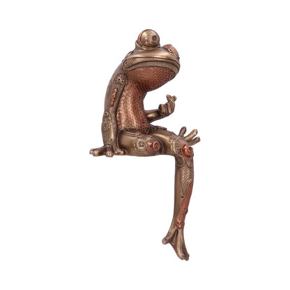 Alpha Anura Steampunk Frog Figurine