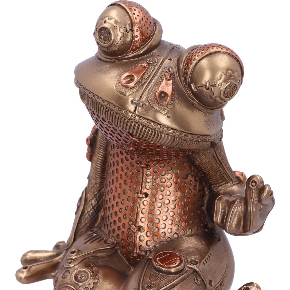 Alpha Anura Steampunk Frog Figurine