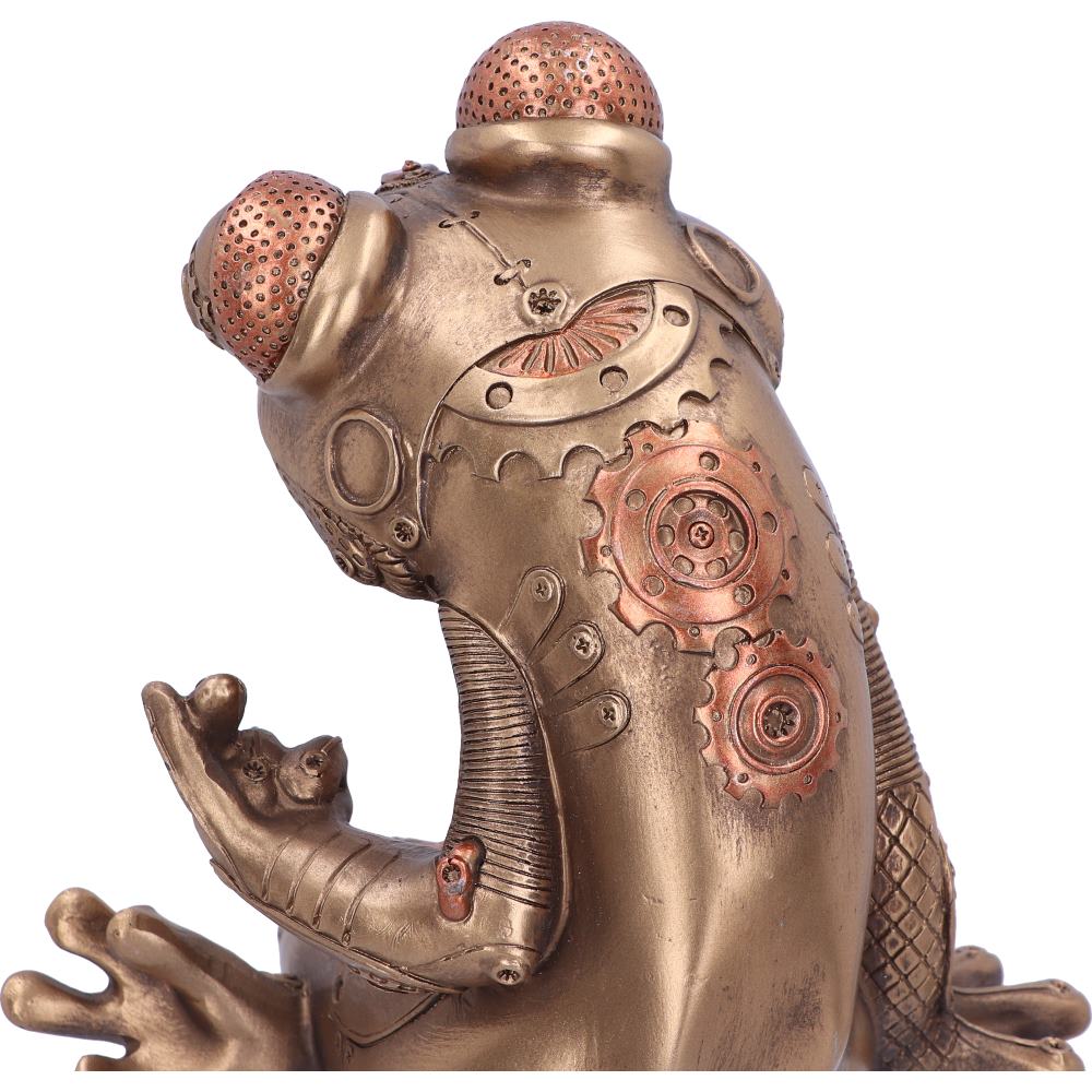 Alpha Anura Steampunk Frog Figurine