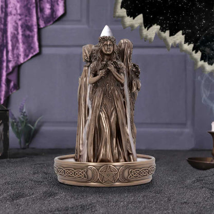 Triple Goddess Backflow Incense Burner