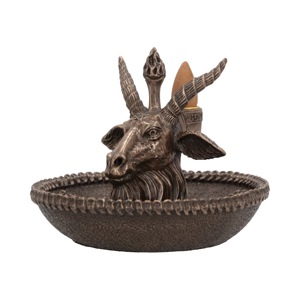 Baphomet's Wealth Backflow Incense Burner