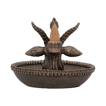 Baphomet's Wealth Backflow Incense Burner