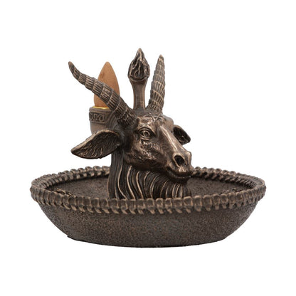 Baphomet's Wealth Backflow Incense Burner