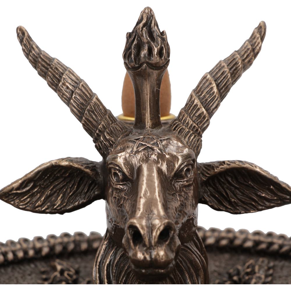 Baphomet's Wealth Backflow Incense Burner