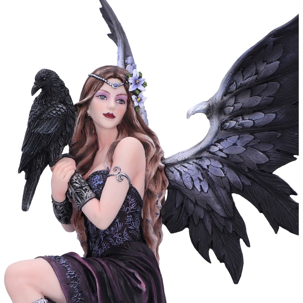 Ravina Raven Fairy Figurine