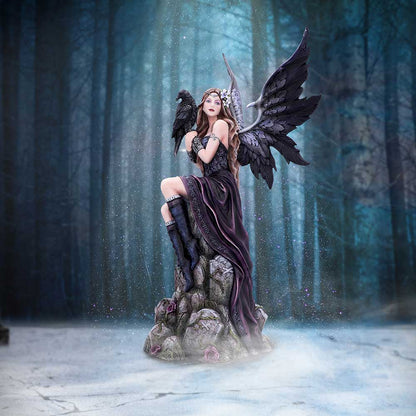 Ravina Raven Fairy Figurine