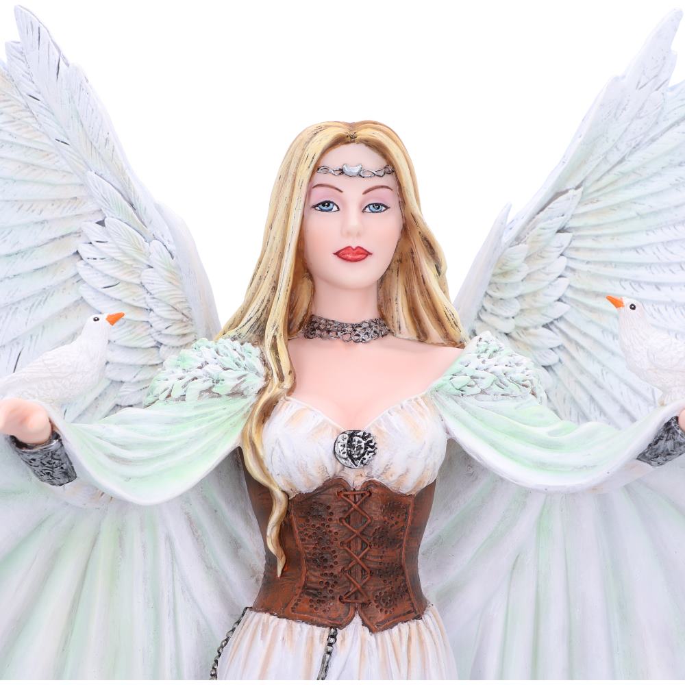 Leora Fairy & Doves Figurine