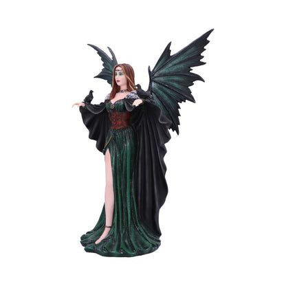 Leila Fairy & Raven Figurine