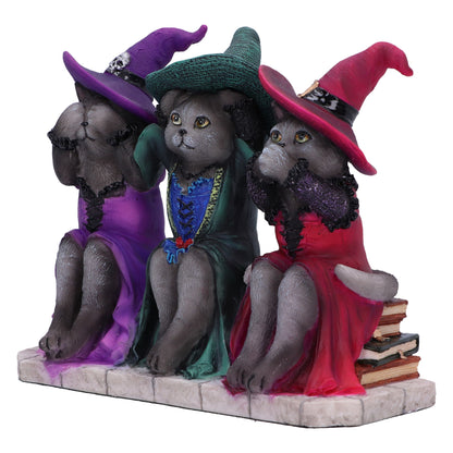 Three Wise Witchy Kitties