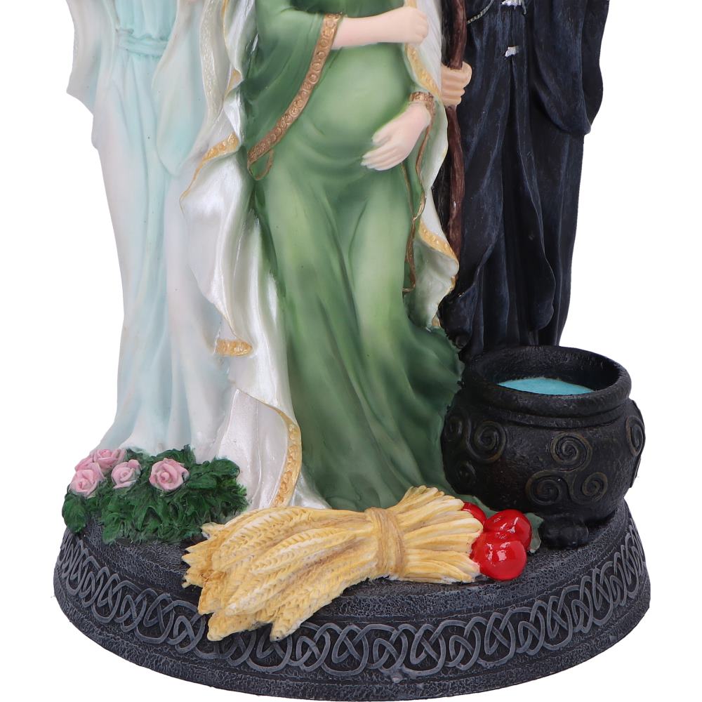 Maiden, Mother, Crone Figurine - Painted