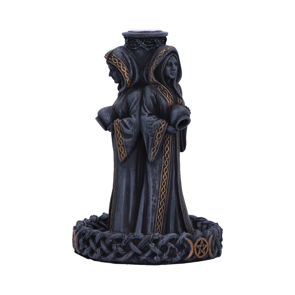 Triple Moon Goddess Backflow Incense Burner