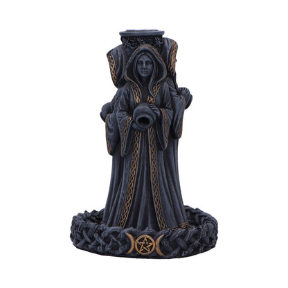 Triple Moon Goddess Backflow Incense Burner