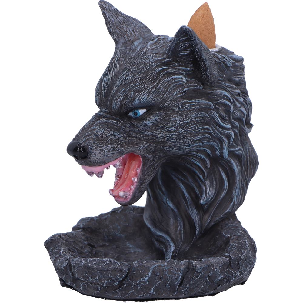 Dark Wolf Backflow Incense Burner