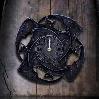 Creatures of the Night Bat Wall Clock