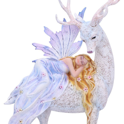 Evelyn Fairy and Stag Figurine