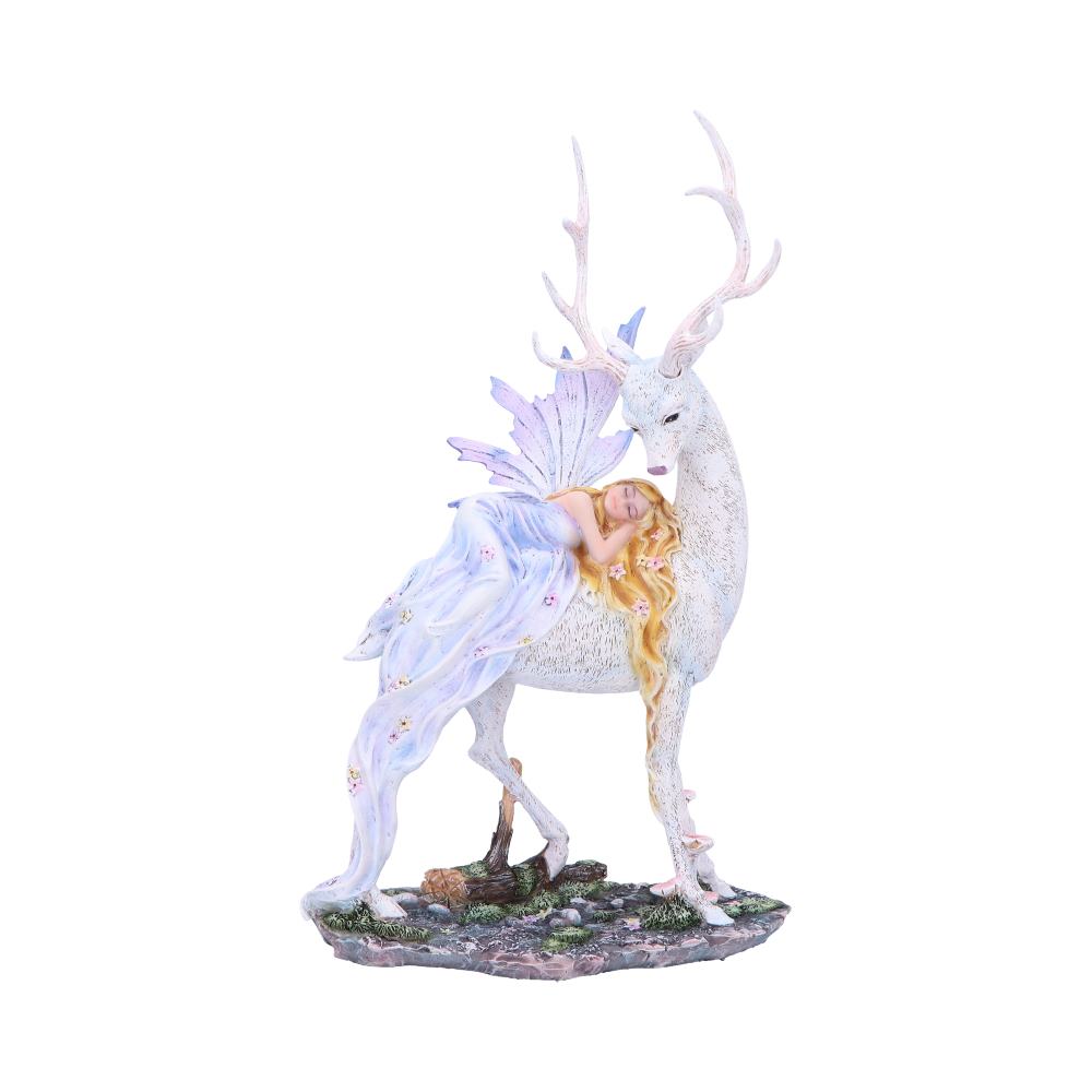 Evelyn Fairy and Stag Figurine