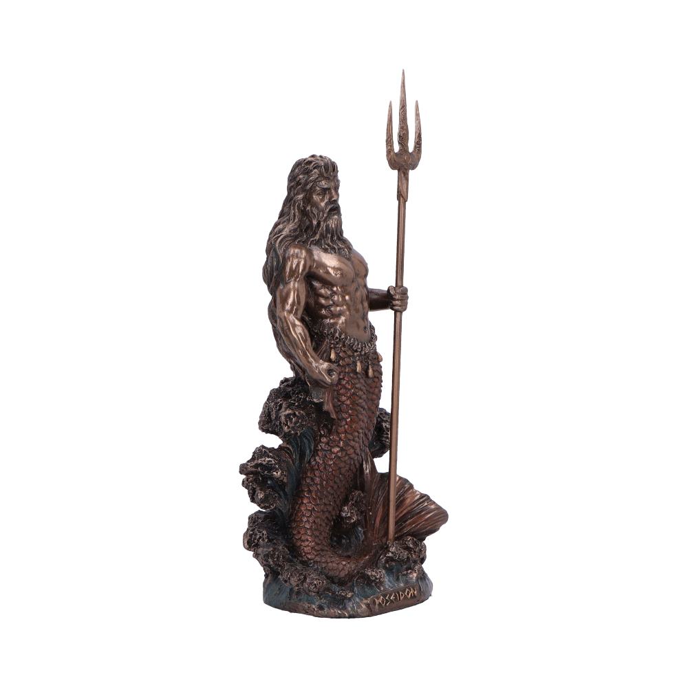 Poseidon God of the Sea Medium Figurine